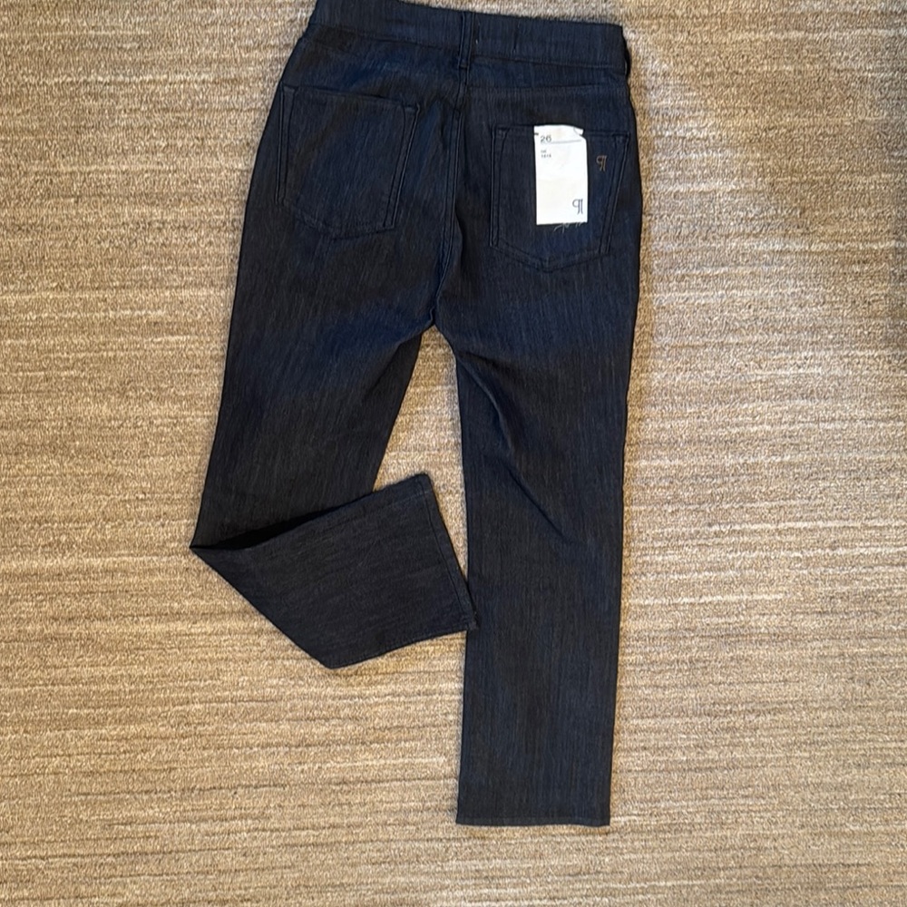 Anthropologie Pilcro- yaya: Dark mid rise cropped Blue Denim Jeans